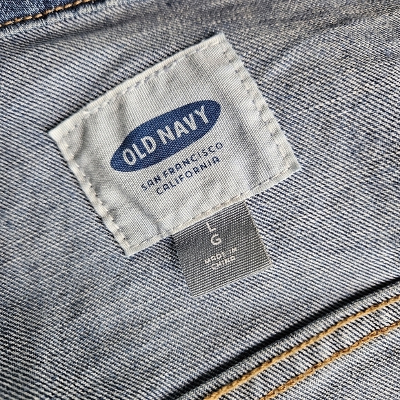 women's Old Navy trucker jacket size L - Picture 3 of 10